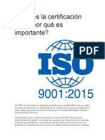 ISO 9001 Mas Caracteristicas