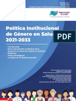 Infografia Politica Institucional de Género