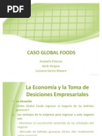 La Empresa y Sus Objetivos (1) - Caso Global Foods