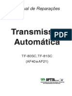 Manual de reparação da transmissão automática TF-80SC e TF-81SC (AF40 e AF21