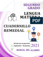 2° Español - Cuadernillo Remedial - Alumno