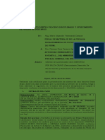 Informe y Presentacion de Prueba Proceso Disciplinario 2022 Fiscalia