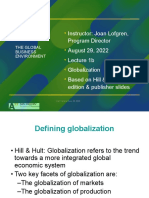 G Be 2022 Lecture 1 B Globalization