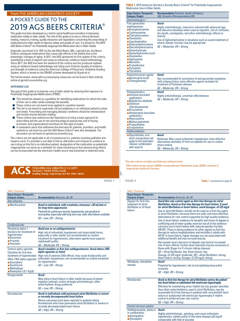 Criterios beers 2019 download free pdf benzodiazepine antipsychotic