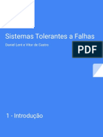 Sistemas de Tolerância A Falhas