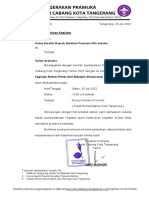 Surat Pemberitahuan Kegiatan Untuk Kwarda DKI Jakarta