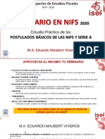 Seminario en NIFs 2020: Estudio práctico de los postulados básicos