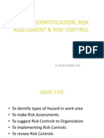 Hazards and Risks Identification and Control