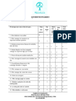 Questionário Dos Domínios de Preocupação