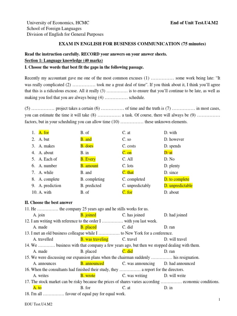 1 Eou Test U4 M2 Pdf Razor