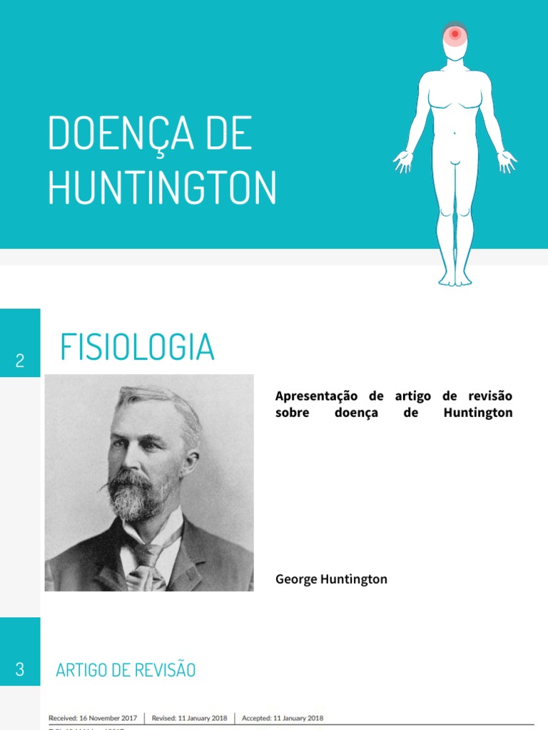 Doença de Huntington (FISIOLOGIA) | PDF | Receptor NMDA | Apoptose