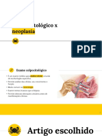 Exame Citológico X Neoplasia