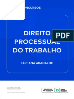 P. TRABALHO - Aula 03 - Dos serviços auxiliares da Justiça do Trabalho (Bloco 04) - Prof. Luciana Aranaldev