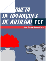 Caderneta de Operações de Artilharia - Edit