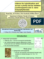 Molecular Evidence For Hybridization and Introgression Across A Ploidy Barrier Between Spergularia Echinosperma and S. Rubra (Caryophyllaceae)