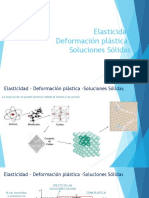 Elasticidad, Deformación Plástica, Soluciones Sólidas