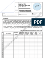 Evaluation Diagnostique 1asc 2018-2019