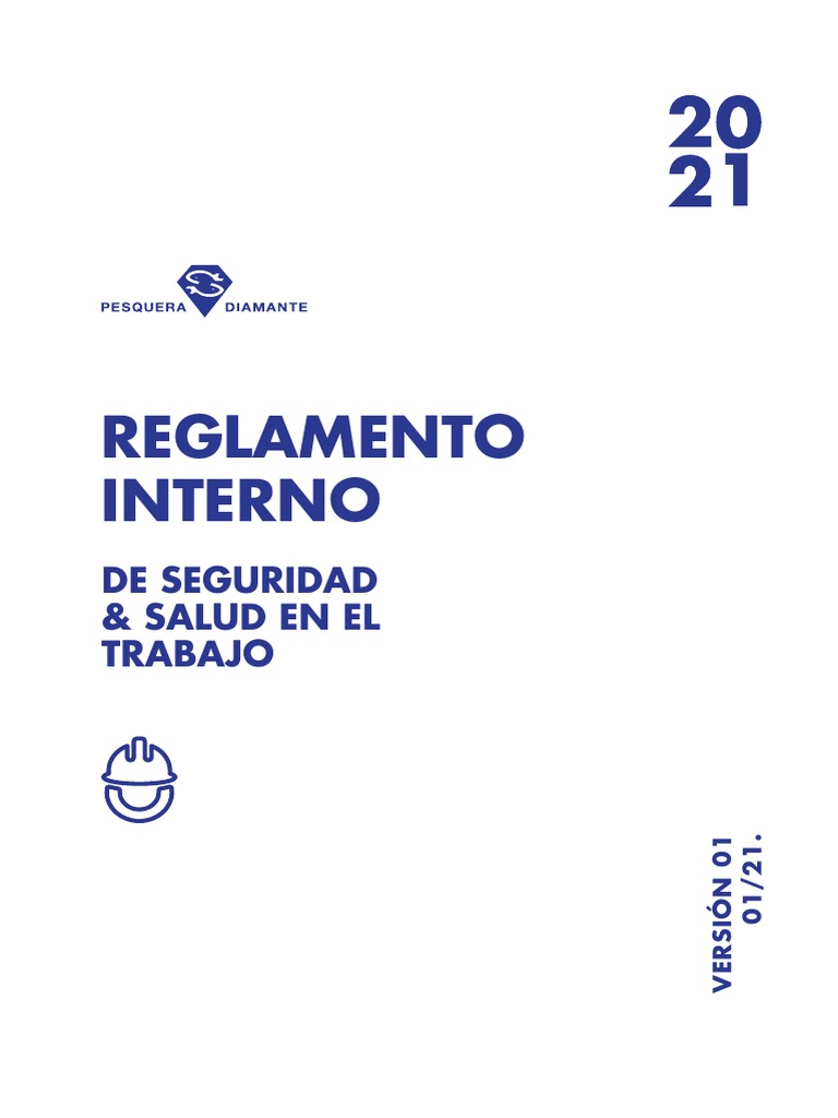 Reglamento Interno de Trabajo - RIT | PDF | Seguridad y salud ...