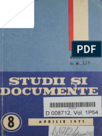 Studii Si Documente 1971-08