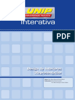 Unidade I - Design de Interiores: Representação (UNIP)