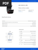 Rotula SKF Doble Sello