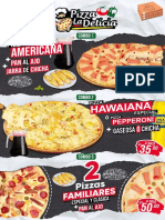 Promociones Pizza La Delicia