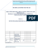 Especificaciones Tecnicas MALVAS