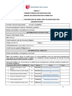 Investigadores Luca Pacioli: Plan de trabajo del semillero de investigación