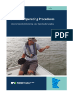 Standard Operating Procedures: Intensive Watershed Monitoring - Lake Water Quality Sampling