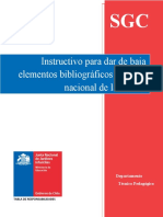 Anexo #2 I - MEPNL-INSTRUCTIVO PARA DAR DE BAJA ELEMENTOS BIBLIOGRÁFICOS DEL PLAN NACIONAL DE LA LECTURA