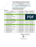 Hasil PTS Kelas-8a