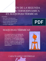 2da Ley de La Termodinámica en Maquinas Termicas