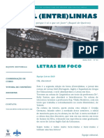 Jornal (Entre) Linhas: Letras em Foco