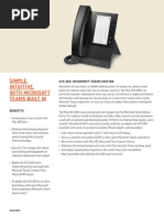 CCX400 MS Teams Datasheet PDF