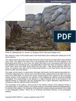 Fabrication Methods of The Polygonal Masonry of Large Tightly Fitted Stone - 11-20