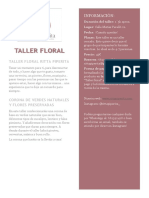 Info Taller Floral