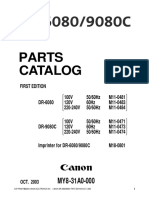 Parts Catalog: First Edition