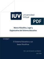 El Sistema Educativo y Sus Bases Filosoficas