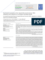 Psychometric properties of the “Spanish Burnout Inventory” (SBI) -  Adaptation and validation in a Portuguese-speaking sample