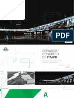 Controle de qualidade e durabilidade do concreto na construção de Itaipu