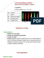 Análise qualitativa de cátions e ânions em química