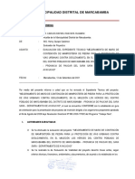 Informe de Conformidad Evaluacion Muro de Contencion Marcabamba