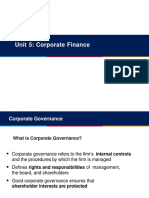 Unit 5 - Corporate Finance 2021 1