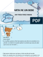 Carta de Un Bebe