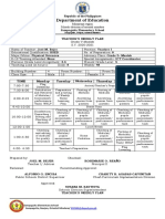 Teacher Weekly Plan