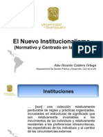 El Nuevo Institucionalismo 4 (Ideas)
