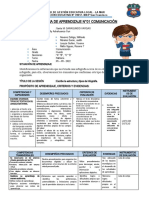 Sesión de Aprendizaje #01 Comunicación