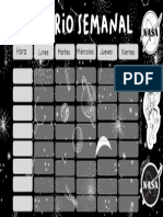 Horario Semanal NASA @pretty - Notes - Ec