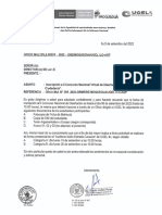 Oficio Mult #397-2022-Gre-Moquegua-Ugel Ilo-Agp Inscripcion A Ii Concurso Nacional Virtual de Desertacion Ejercicio de La Ciudadnia