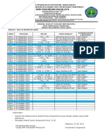 JADWAL SHOLAT DZUHUR - Sptmb-Oktob